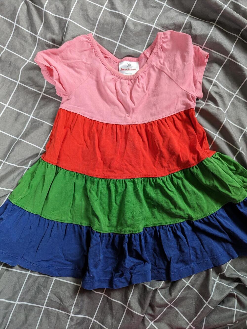 Hanna tiered twirl dress